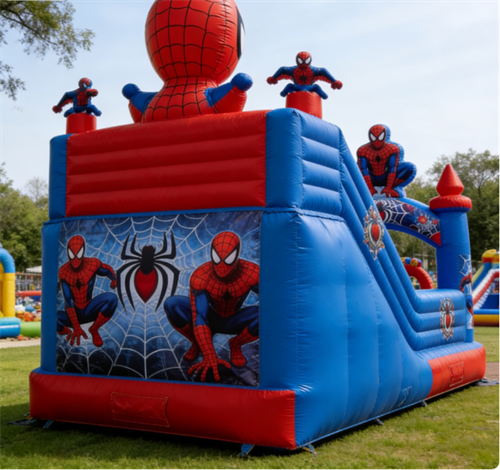 Spiderman Castle Inflatable Bounce House best