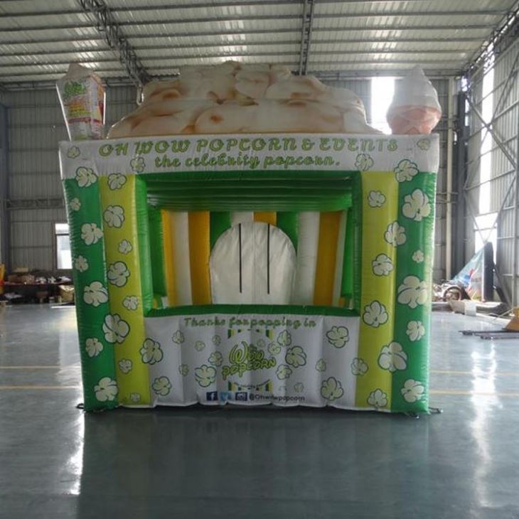 Customized Advertising Inflatable Popcorn Booth Tent